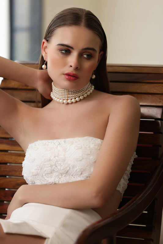 Pearl Choker Necklace