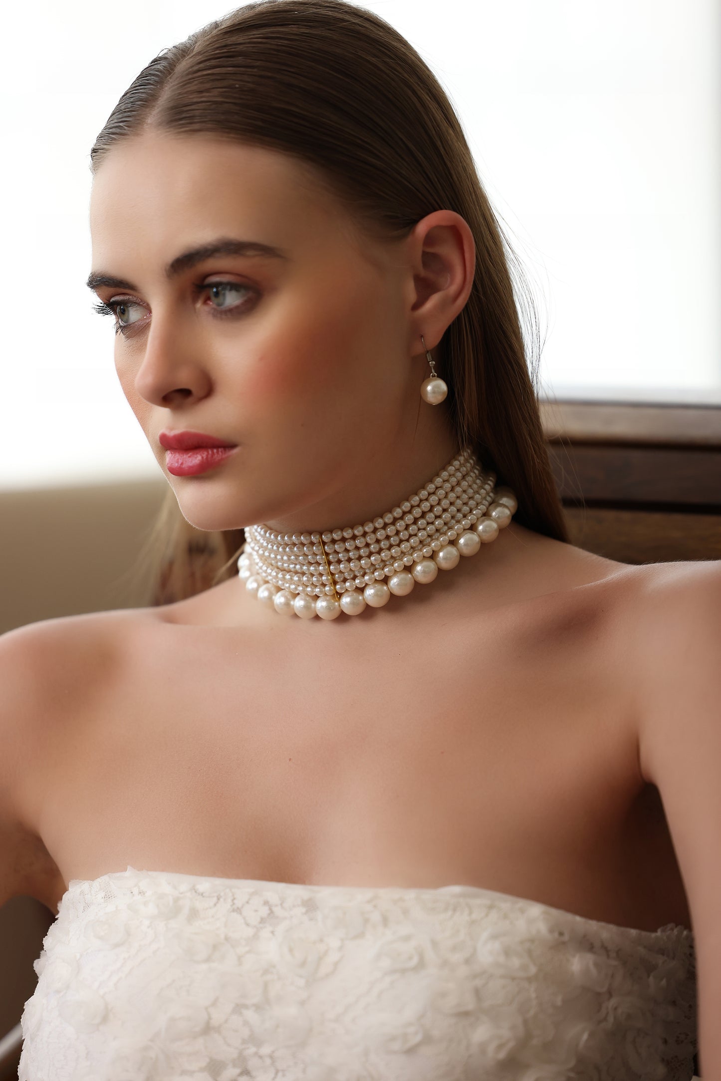 Pearl Choker Necklace