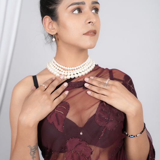 Luminosa Pearl Choker